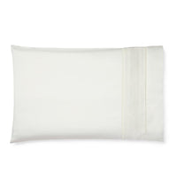 Thumbnail for Capri Bedding Collection by Sferra | Fig Linens - Ivory pillowcase