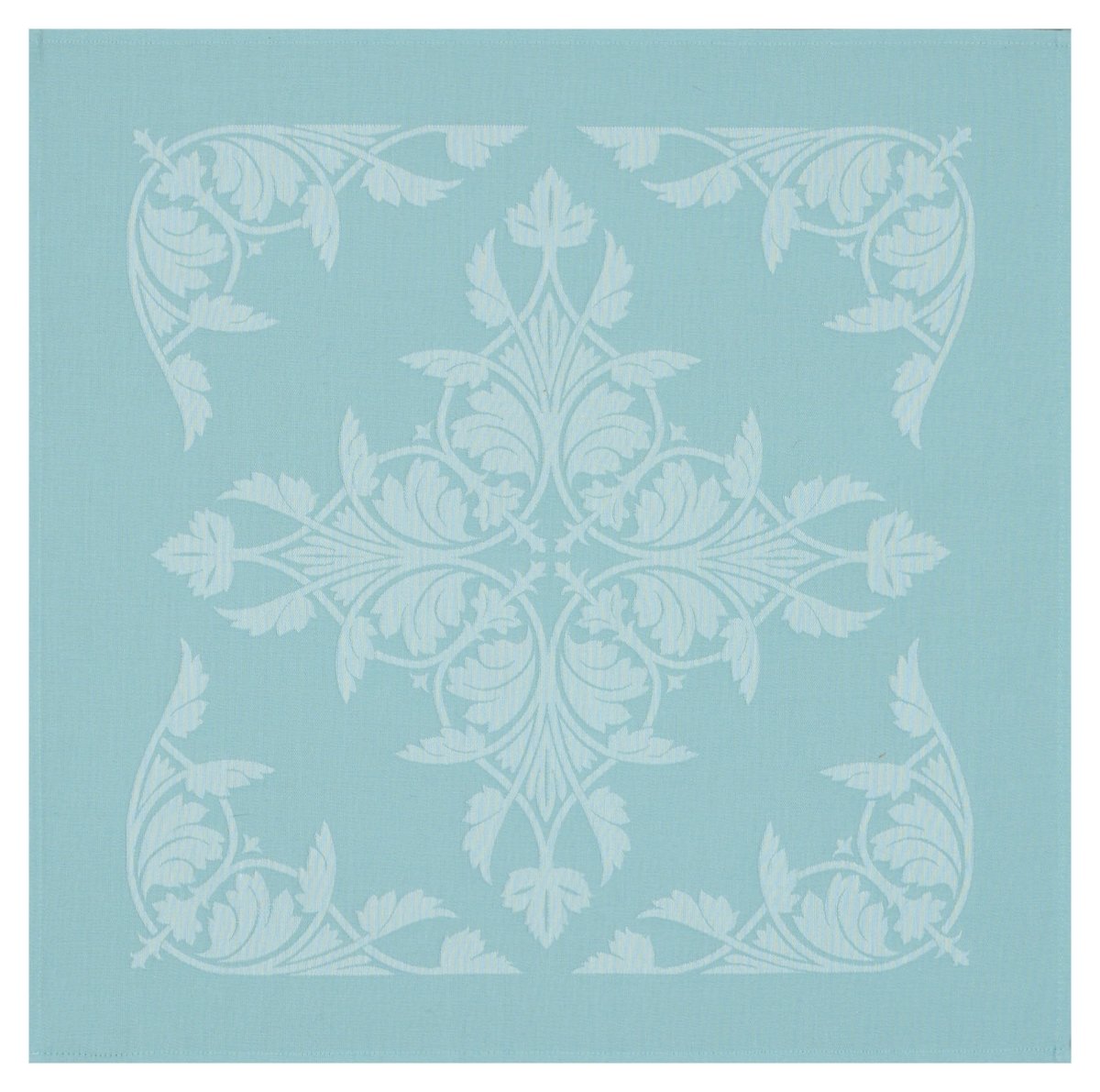 Le Jacquard Français Table Linen Syracuse Aqua  Fig Linens Blue napkin