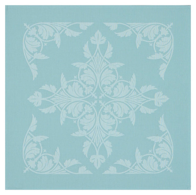 Le Jacquard Français Table Linen Syracuse Aqua  Fig Linens Blue napkin