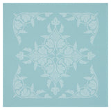 Le Jacquard Français Table Linen Syracuse Aqua  Fig Linens Blue napkin