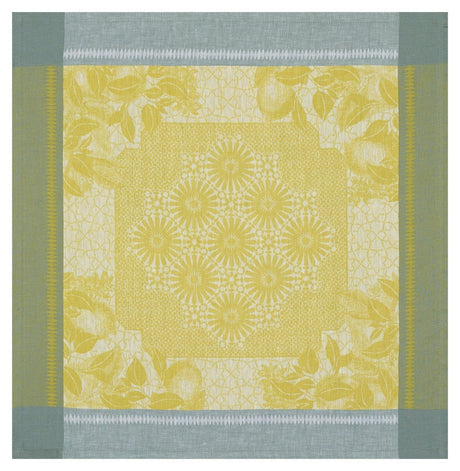 Le Jacquard Français Table Linen Jardin D'Orient Yellow Fig Linens Napkin