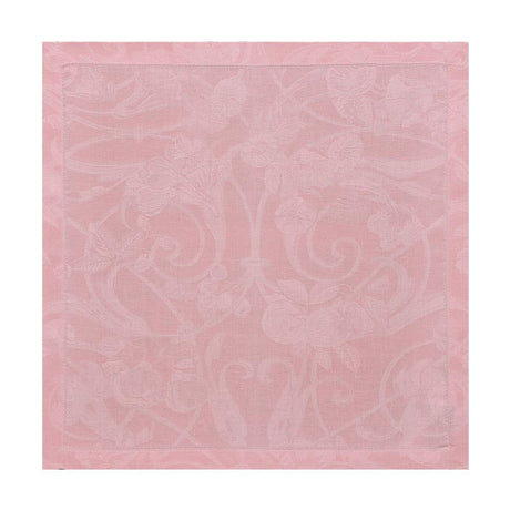 Le Jacquard Français Table Linen Tivoli in Pink Fig Linens napkin