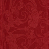 Le Jacquard Français Table Linen Tivoli in Velvet Red Fig Linens tablecloth napkin placemat