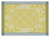 Le Jacquard Français Table Linen Jardin D'Orient Yellow Fig Linens placemat