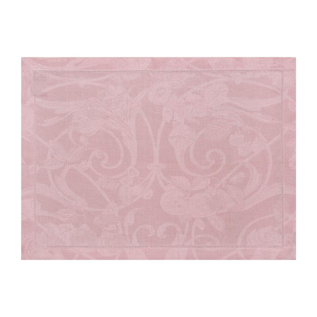 Le Jacquard Français Table Linen Tivoli in Pink Fig Linens placemat