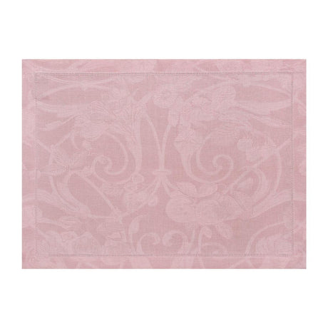 Le Jacquard Français Table Linen Tivoli in Pink Fig Linens placemat