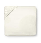 Giza 45 - Medallion Bedding Collection by Sferra | Fig Linens - Ivory fitted sheet