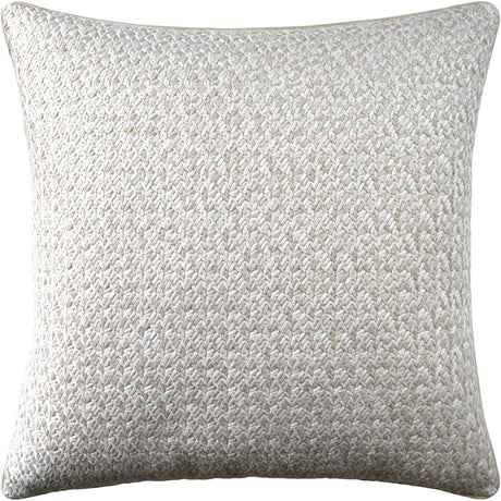 Lacing Alabaster Pillow at Fig Linens