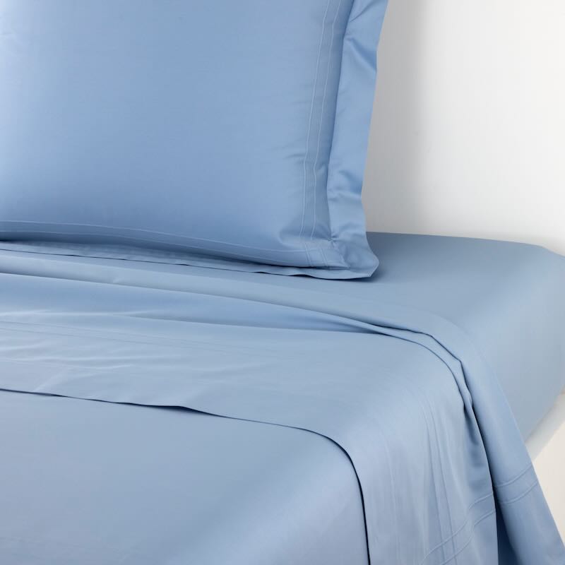 Flat Duvet Adagio Pastel Bedding by Yves Delorme Couture at Fig Linens and Home