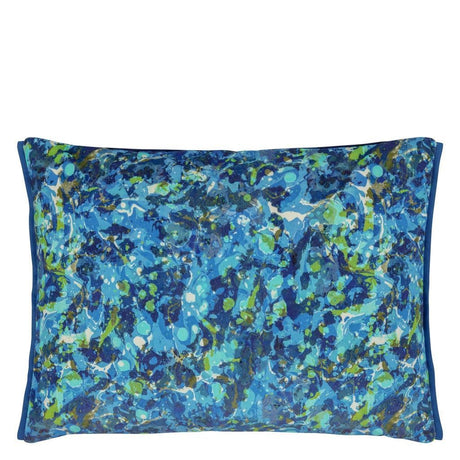 Front - Odisha Cobalt Decorative Pillow by Designers Guild | Fig Linens