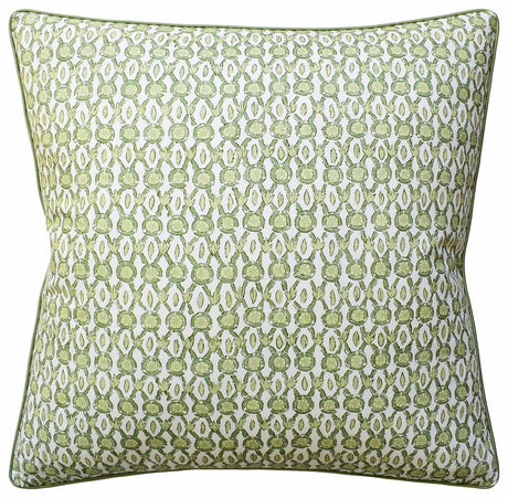 Galon Print Leaf - Throw Pillow by Ryan Studio