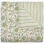 John Robshaw Quilt - Tiya Periwinkle Cotton Quilted Coverlet at Fig Linens and Home