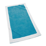 Capri Aqua Beach Towels | Kassatex at Fig Linens and Home