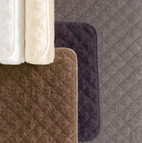 Kassatex Diamond Quilt Tubmats at Fig Linens