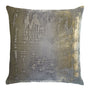 Fig Linens - Brush Stroke Velvet Nickel Pillows Kevin O'Brien Studio