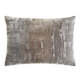 Brush Stroke Velvet Coyote Lumbar Pillow - Kevin O'brien Studio