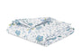 Matouk Schumacher Khilana Blue Quilt | Fig Linens