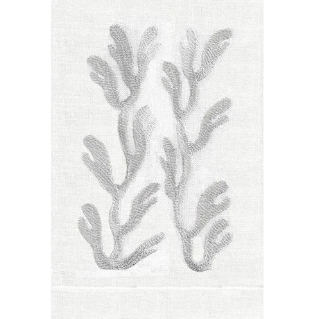 Silver Coral Linen Guest Towels | Fig Linens and Home