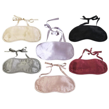 Kumi Kookoon Silk-Filled Eye Masks Fig Linens