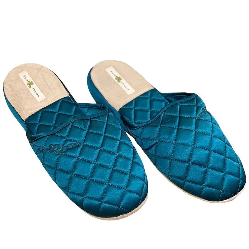 Kumi Kookoon Quilted Silk Slippers