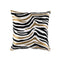 Lili Alessandra Tiger Square Pillow White / Black / Gold 22x22 at Fig Linens and Home