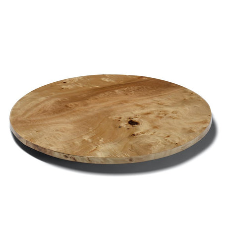 Lazy Susan Burlwood Spinning Tray | LaDorada at Fig Linens