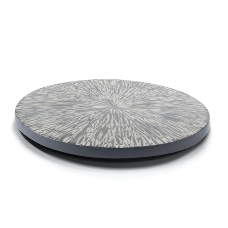 Lazy Susan in Gray Almendro | Ladorada Revolving Tray for the Table