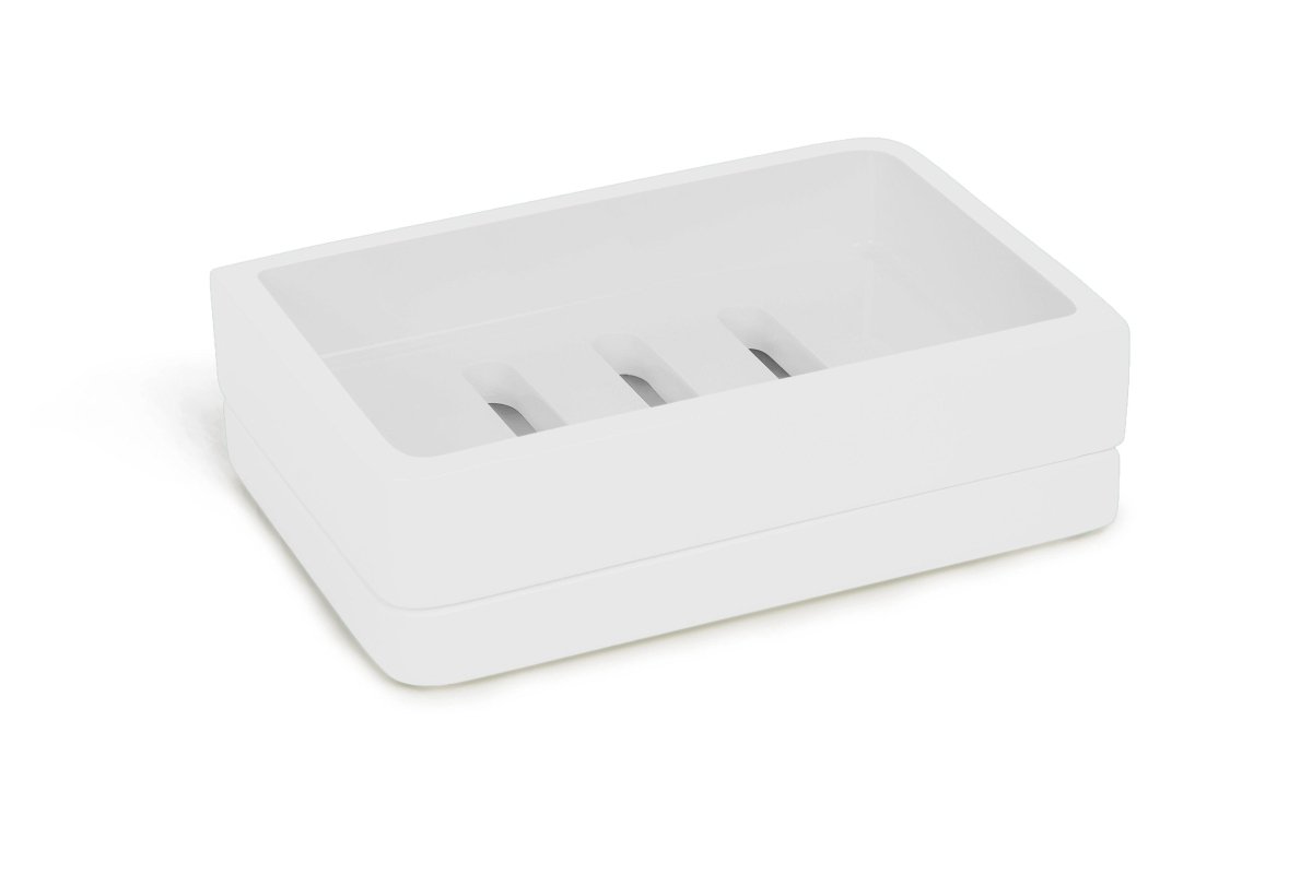 Kassatex Lacca White Soap Dish