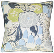 Laura Citrus & Blue - Throw Pillow by Ryan Studio