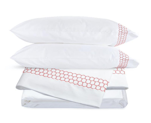 Liana Peony Percale Cotton Sheet Sets | Matouk