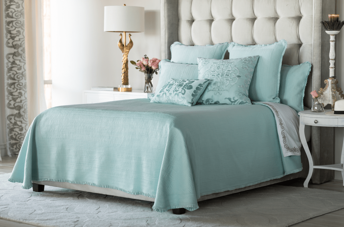 Lili alessandra Battersea Sea Foam Bedding