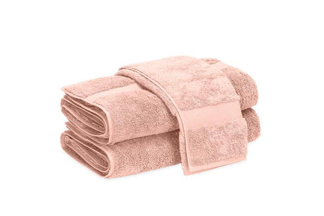 Matouk Lotus Blush Bath Towels at Fig Linens