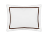 Lowell Mocha Sham | Matouk Percale Bedding