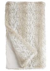 Lynx Limited Edition Faux Fur Throw Blanket by Fabulous Furs