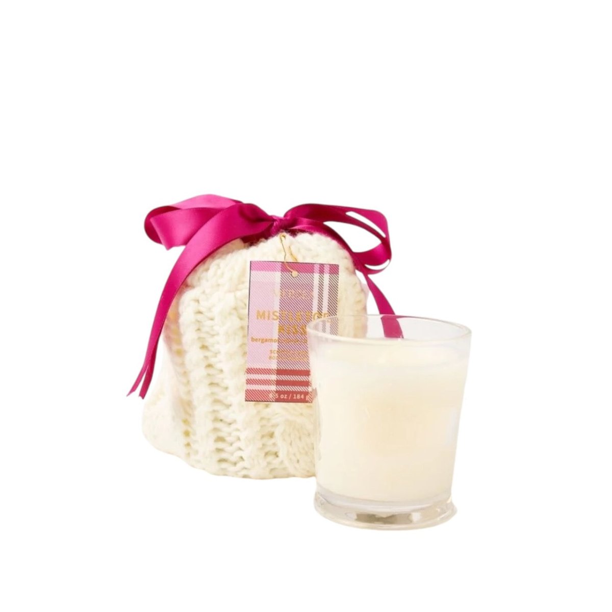 Mistletoe Kiss Stocking Candle by Mersea