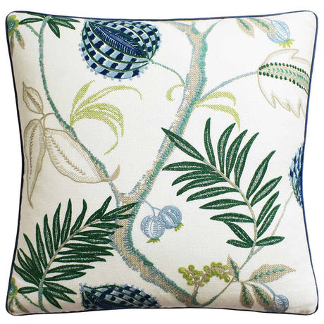 Magalia Azure - Throw Pillow by Ryan Studio