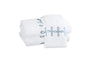 Matouk Gordian Knot Hazy Blue Bath Towels