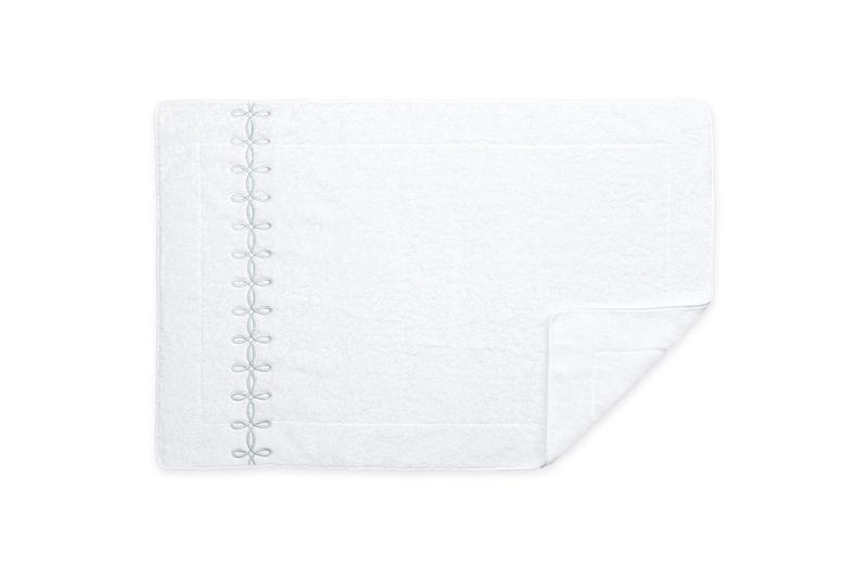 Matouk Gordian Knot Tub Mat in Blue | Fig Linens