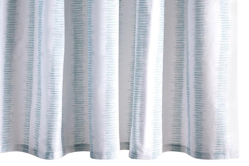 Shower Curtain - Matouk Schumacher Attleboro Pool at Fig Linens