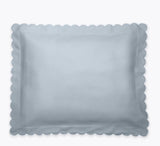 Matouk Diamond Pique Hazy Blue Sham | Fig Linens