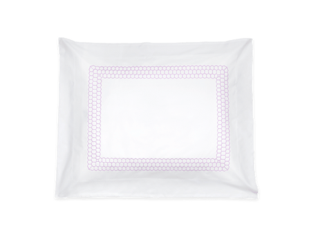 Liana Lavender Sham - Matouk at Fig Linens