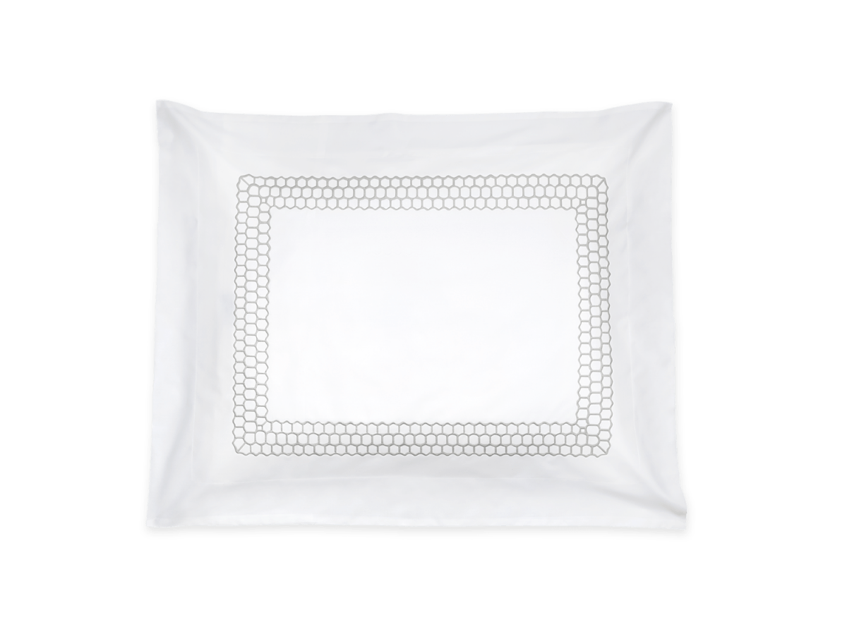 Liana Silver Sham - Matouk at Fig Linens