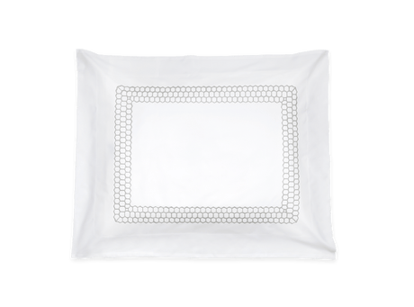 Liana Silver Sham - Matouk at Fig Linens