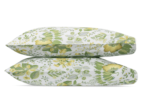 Matouk Schumacher Pomegranate Citrus Pillowcase - Fig Linens