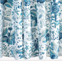 Pomegranate Prussian Blue Shower Curtain by Matouk Schumacher | Fig Linens