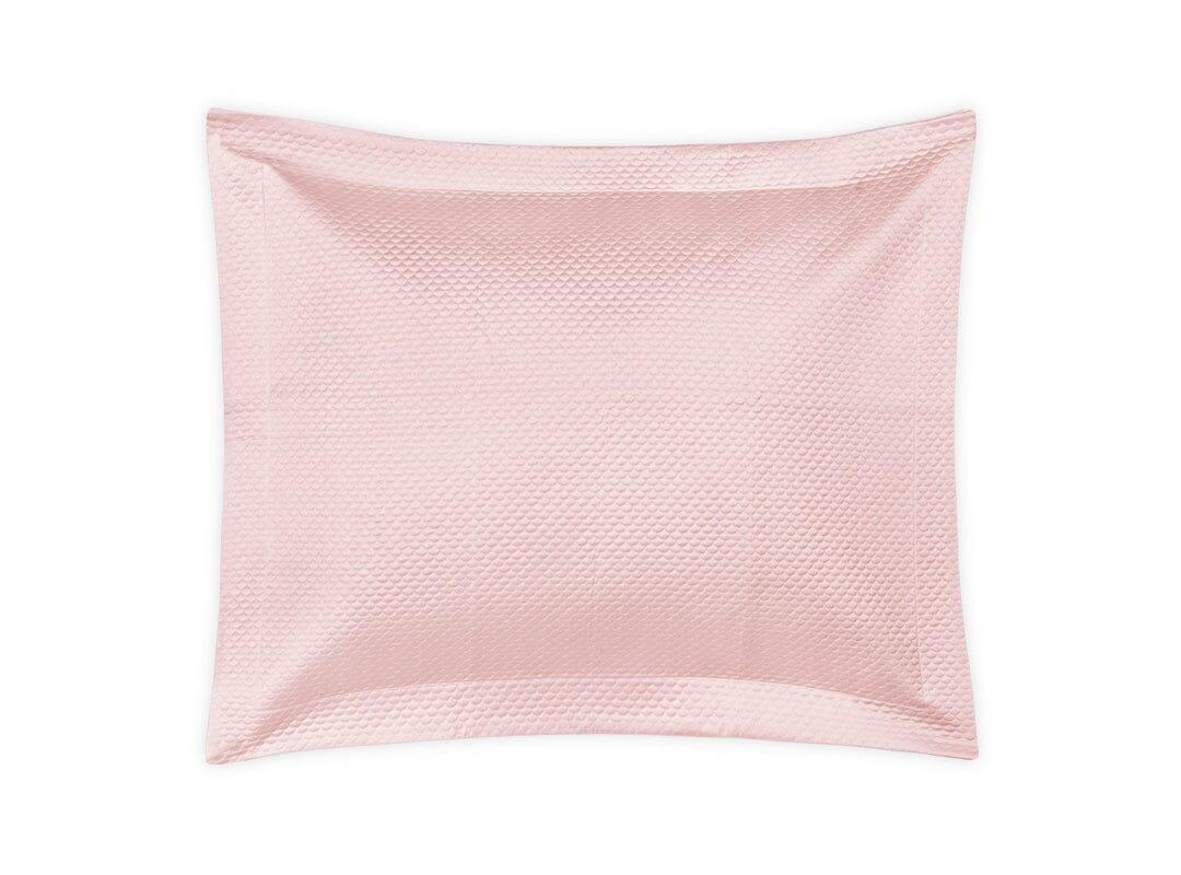 Matouk Pillow Sham - Alba Pink Quilts & Shams - Luxury Bedding Collection