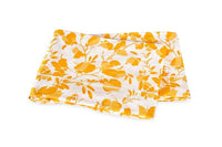 Thumbnail for Matouk Alexandra Goldenrod Yellow Flat Sheet | Fig Linens