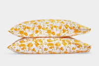 Thumbnail for Matouk Alexandra Goldenrod Yellow Pillowcases | Fig Linens