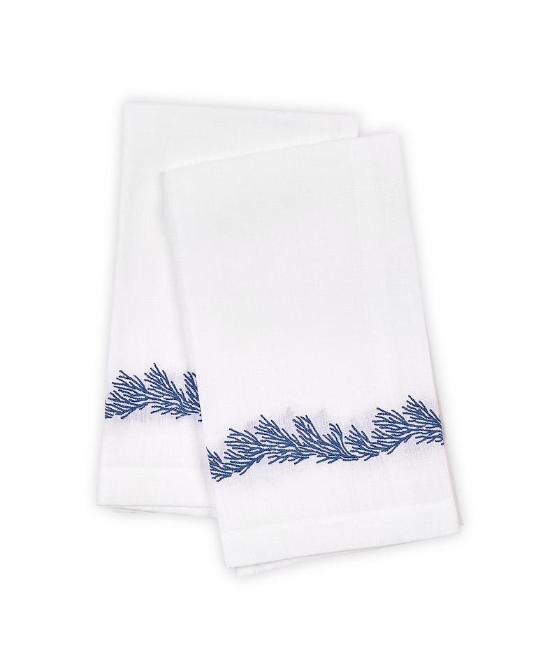 Atoll Baltic Linen Guest Towels - Matouk at Fig Linens