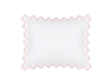 Aziza Pink Pillow Sham | Matouk Bedding at Fig Linens and Home